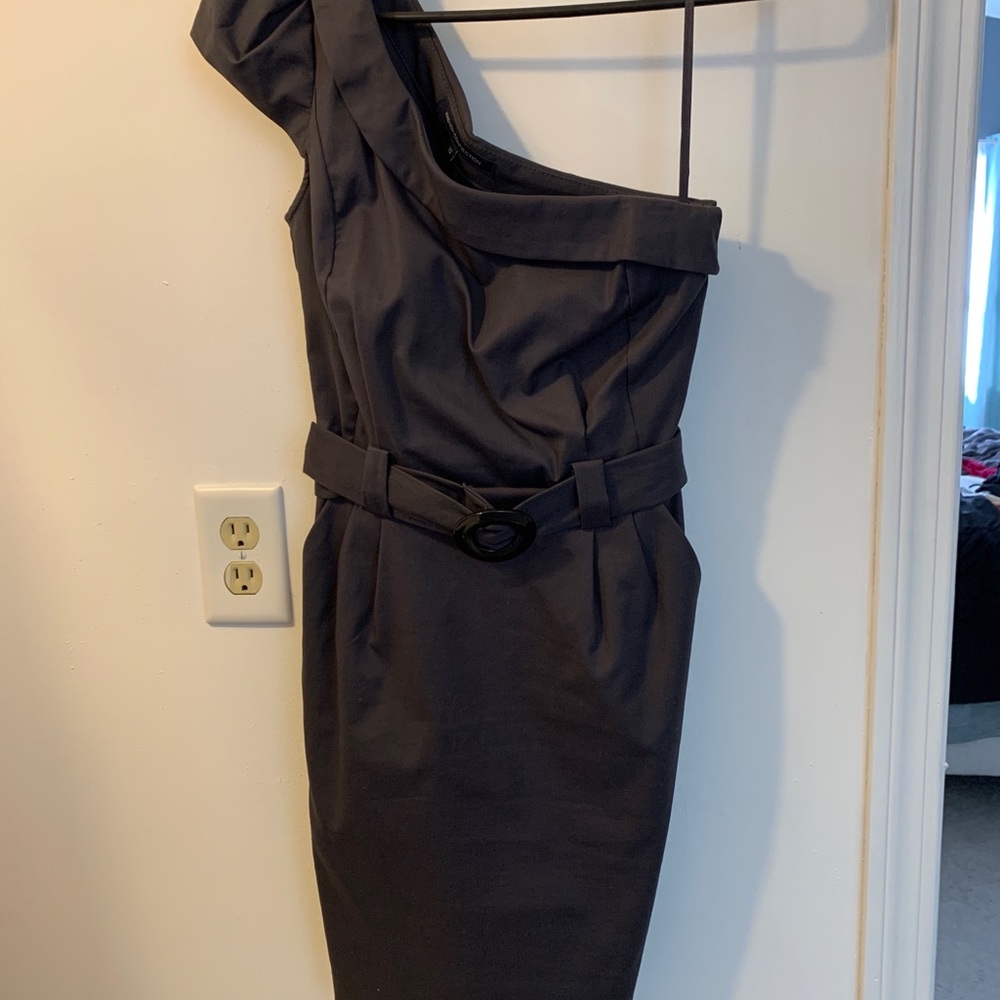 French Connection One shoulder dress